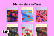 70s craft flower-embroidery&patterns, an Illustration by okchizh (Thumbnail 6 of 10)