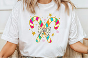 Glitter Christmas Candy Cane PNG, an Illustration by Craft Nest (Thumbnail 4 of 6)