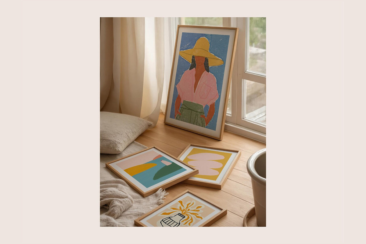Frames Mockups Bundle - 10 Mockups, a Household Mockup by Tomasz Ganclerz (Photo 7 of 10)