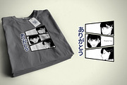 Manga Japanese Comic T-Shirt Design, an Illustration by vectstudio (Thumbnail 3 of 4)