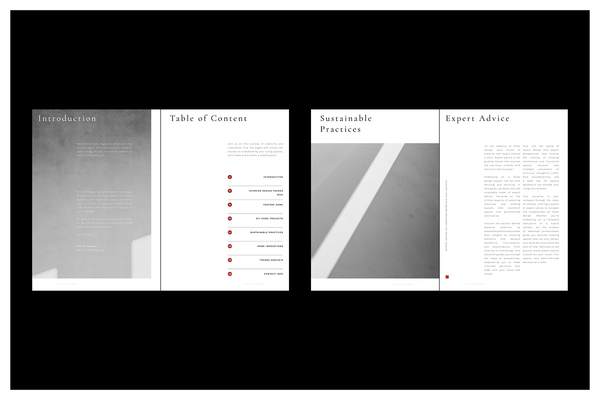 NOOK Home Living Magazine, a Magazine Template by Arif Tri Ananta (Photo 6 of 13)