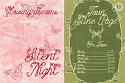 Blossom Reverie - Floral Script, a Script Font by Setara Langit CreativeStd (Thumbnail 10 of 13)