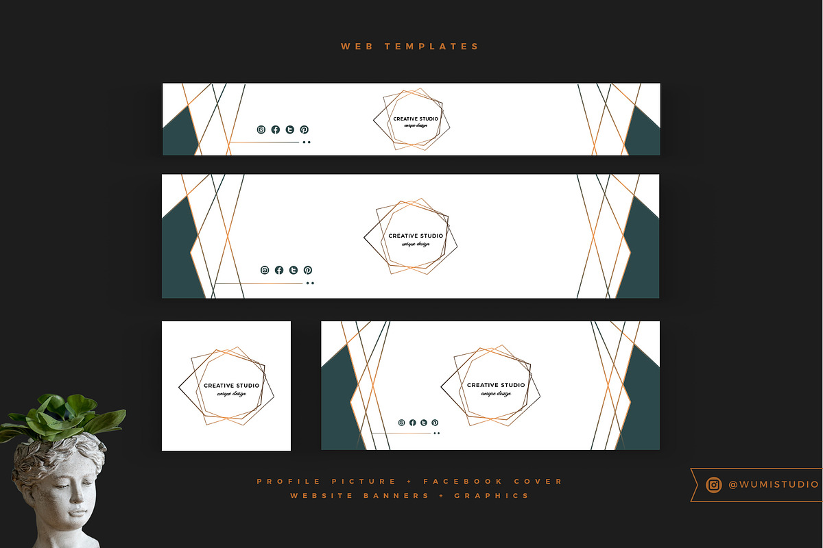 Artistic Branding, a Branding & Logo Template by Wumi Studio (Photo 3 of 11)