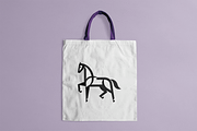 Geometric Horse Logo Design, a Branding & Logo Template by Vectorium Studio (Thumbnail 2 of 2)