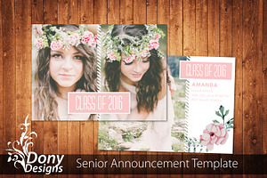 Senior Graduation Card -SE002