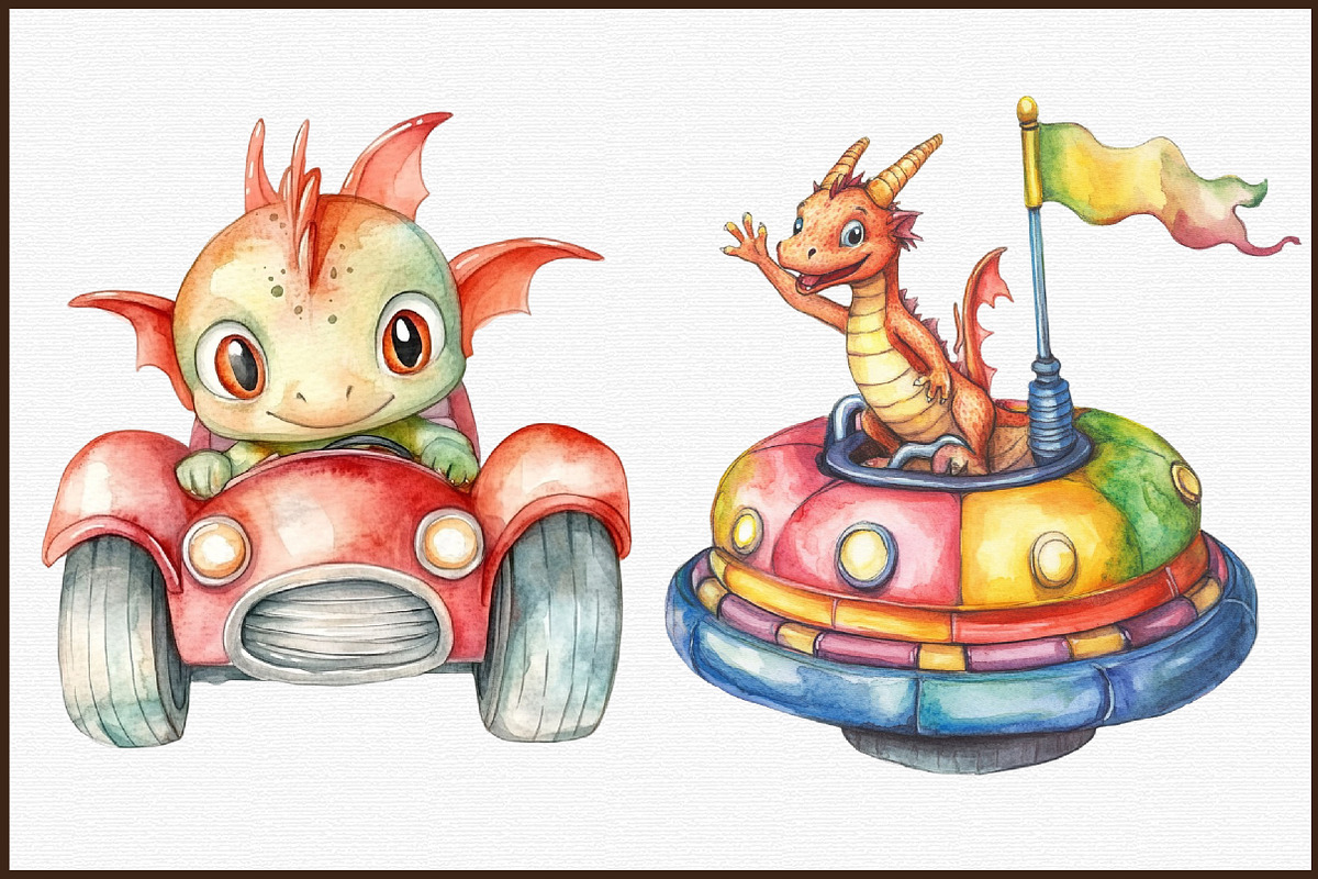 Cute Baby Dragons Clipart Png Dragon, an Illustration by Sublimation Artist (Photo 3 of 6)