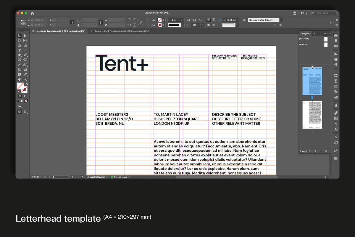 Square Brand Guideline Template, a Presentation Template by Fucina™ (Photo 7 of 11)