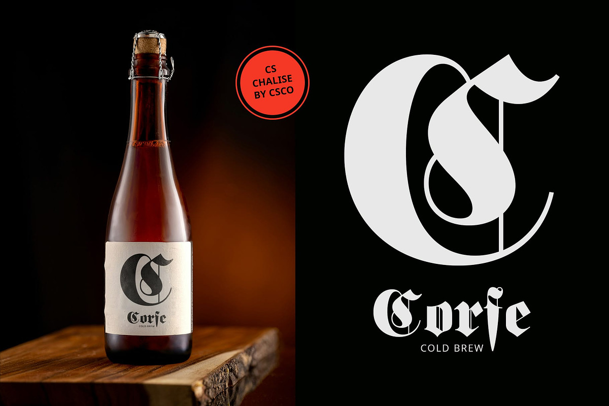 CS Chalise – Blackletter Font, a Blackletter Font by Craft Supply Co. (Photo 2 of 8)