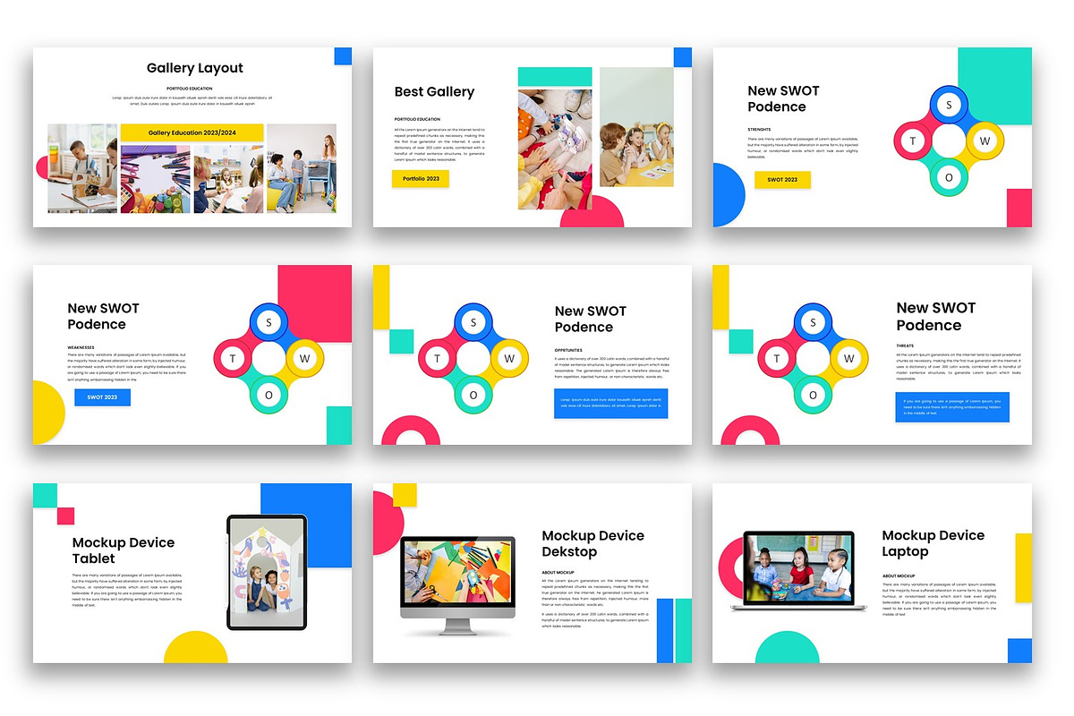 Podence – Education Google Slide, a Presentation Template by kreatifreya (Photo 3 of 4)