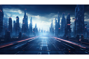 technology dark futuristic, a Technology Photo by pikepicture