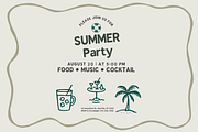 Tropical Doodle, a Handwritten Font by cocodesign (Thumbnail 3 of 8)