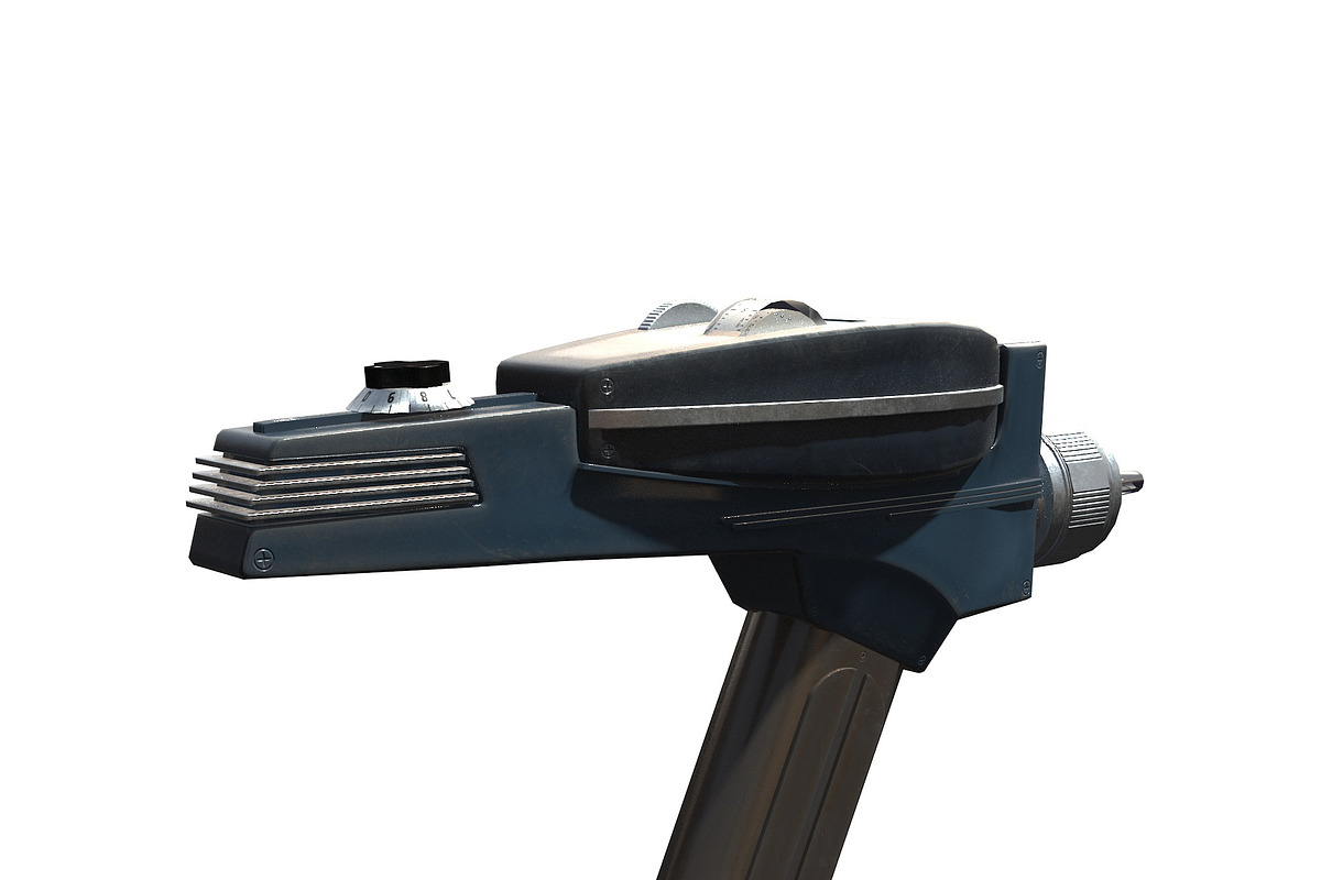 Phaser Gun Star Trek, an Object 3D Model by Daniel Mikulik (Photo 21 of 29)