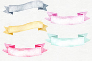 Birthday Party Clipart, an Illustration by Colibri Watercolor (Thumbnail 4 of 5)
