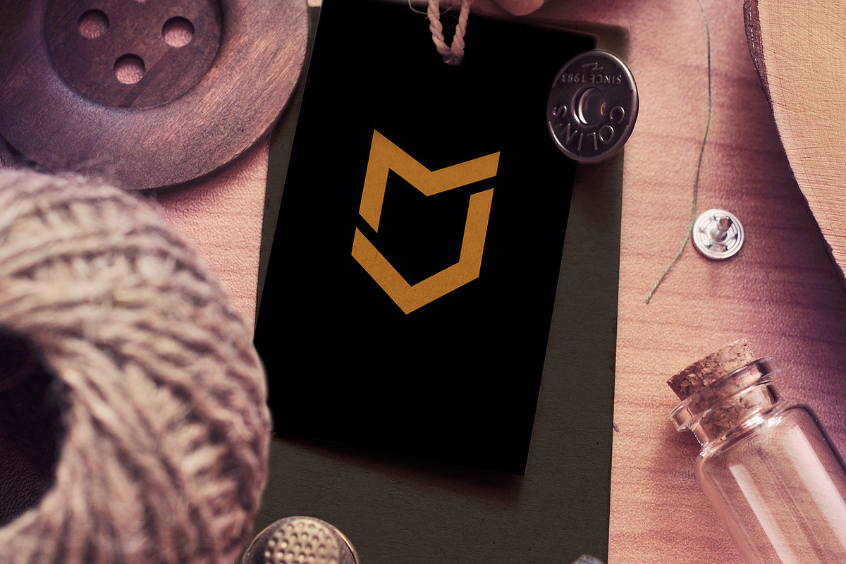 MJ Monogram Logo Templates, a Branding & Logo Template by kidzdsgn