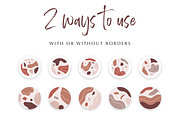 Abstract Instagram Story Icons, a Social Media Template by Blog&Glow (Thumbnail 3 of 6)