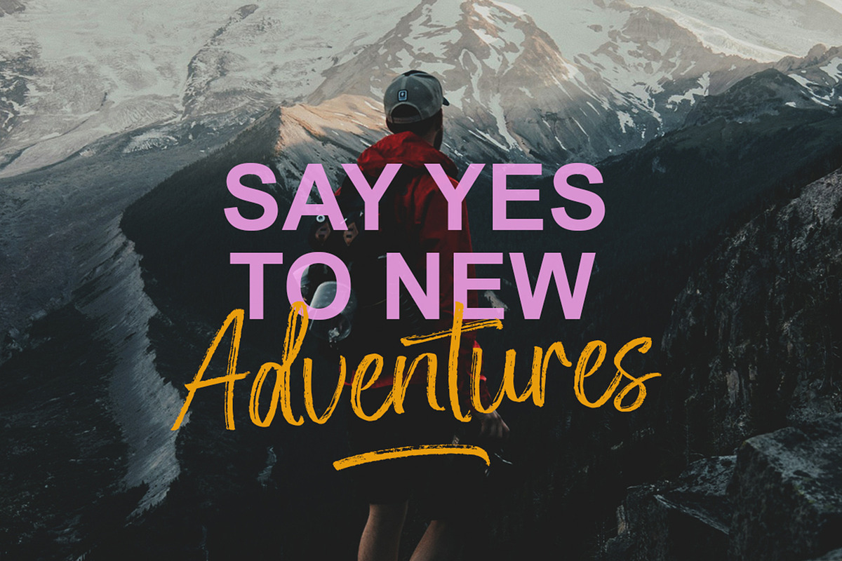 Bestome Brush, a Script Font by Stripes Studio (Photo 4 of 9)