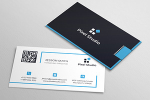 Simple Business Card, a Business Card Template by Peer Forest