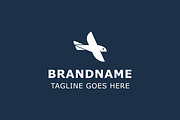 Letter A Flying Bird Logo, a Branding & Logo Template by Pray Art Design Studio (Thumbnail 2 of 2)