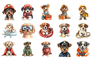 Paw Patrol Clipart Bundle, an Illustration by Designking (Thumbnail 3 of 5)