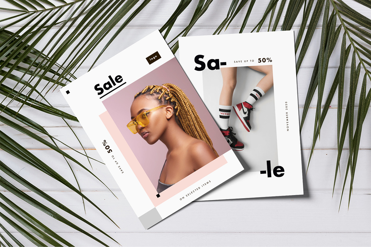 Fashion flyers bundle, a Flyer Template by Marie T (Photo 2 of 10)