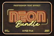 Realistic Neon Sign Pack Text Effect, a Layer Style Add-On by Sixtysix Labs (Thumbnail 1 of 9)
