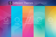70 Geometric Backgrounds, a Texture Graphic by Asaelv Shop! (Thumbnail 2 of 4)