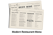 Food & Drink Menu Template, a Templates & Theme by iloveTemplate (Thumbnail 3 of 7)