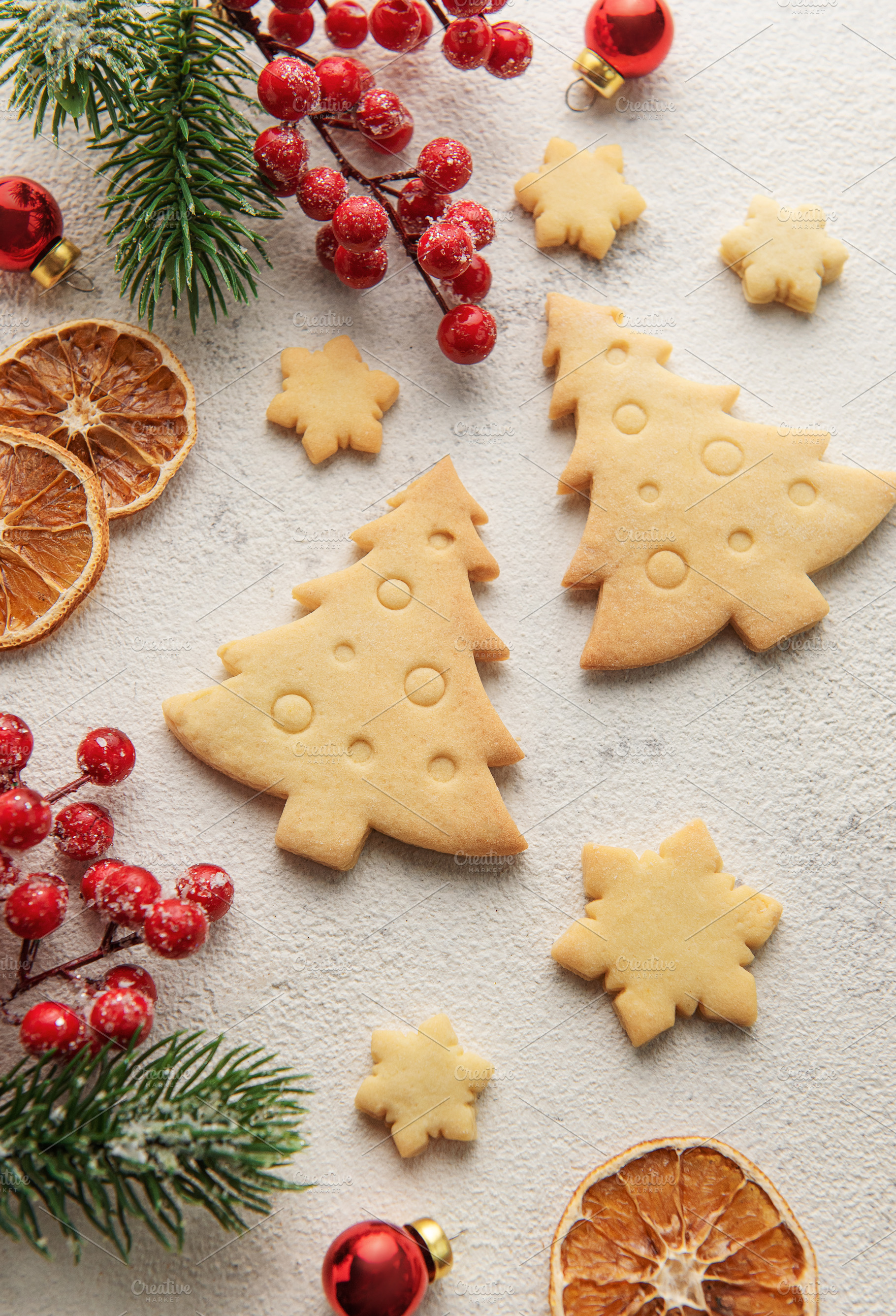 Tasty homemade Christmas cookies, a Holiday Photo by Olena Rudo