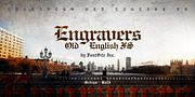 Engravers Old English FS, a Blackletter Font by FontSite Inc. (Thumbnail 1 of 2)