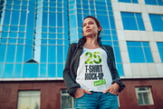 25 T-Shirts Mock-Up (Part 3), a Shirt Mockup by Freeman Studio (Thumbnail 28 of 32)