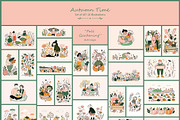 Autumn Time 3- 401 AI illustrations, a Seasonal Illustration by Pundateam (Thumbnail 9 of 12)