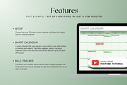 Bills Tracker - Green, a Templates & Theme by The Creative Plans co (Thumbnail 3 of 10)