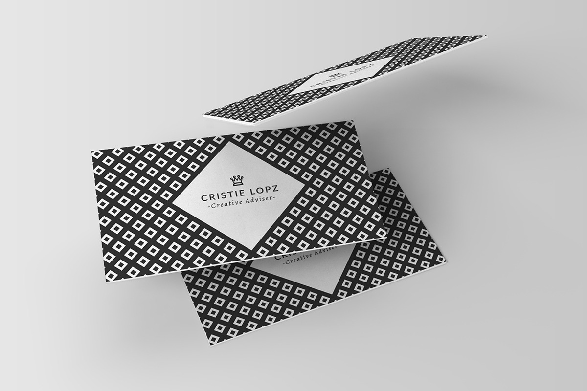 Minimal Pattern Business Card, a Business Card Template by Shahjhan (Photo 4 of 6)