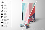 Xbox Console & Controller Mockup 8K, a Product Mockup by Zabiegala MP (Thumbnail 2 of 7)