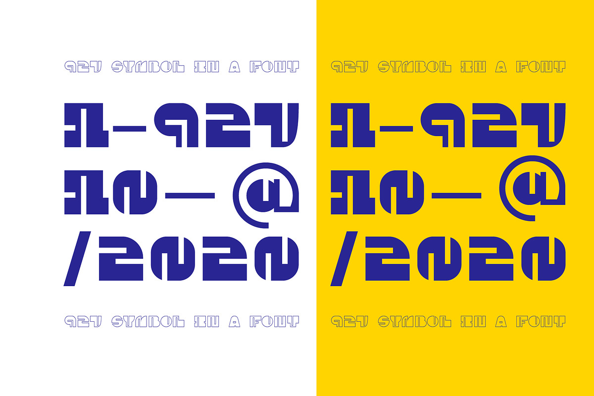 SK Paragrapher — Heavy Modern Font, a Font by Shriftovik Type Foundry (Photo 2 of 10)