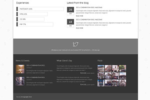 Reliable Bootstrap Site Template