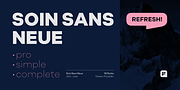 Soin Sans Neue, a Sans Serif Font by Stawix (Thumbnail 1 of 9)