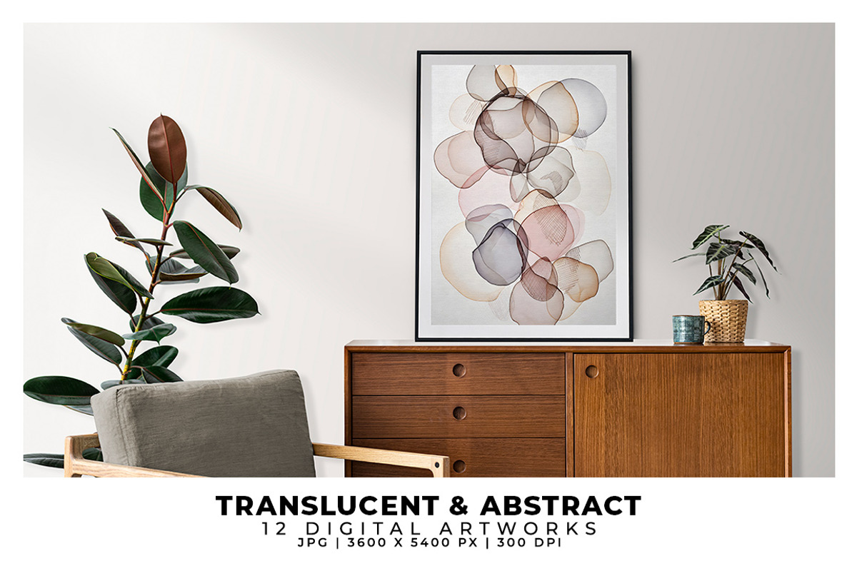 Translucent and Abstract, a Decorative Illustration by Digital Art Creations (Photo 7 of 7)
