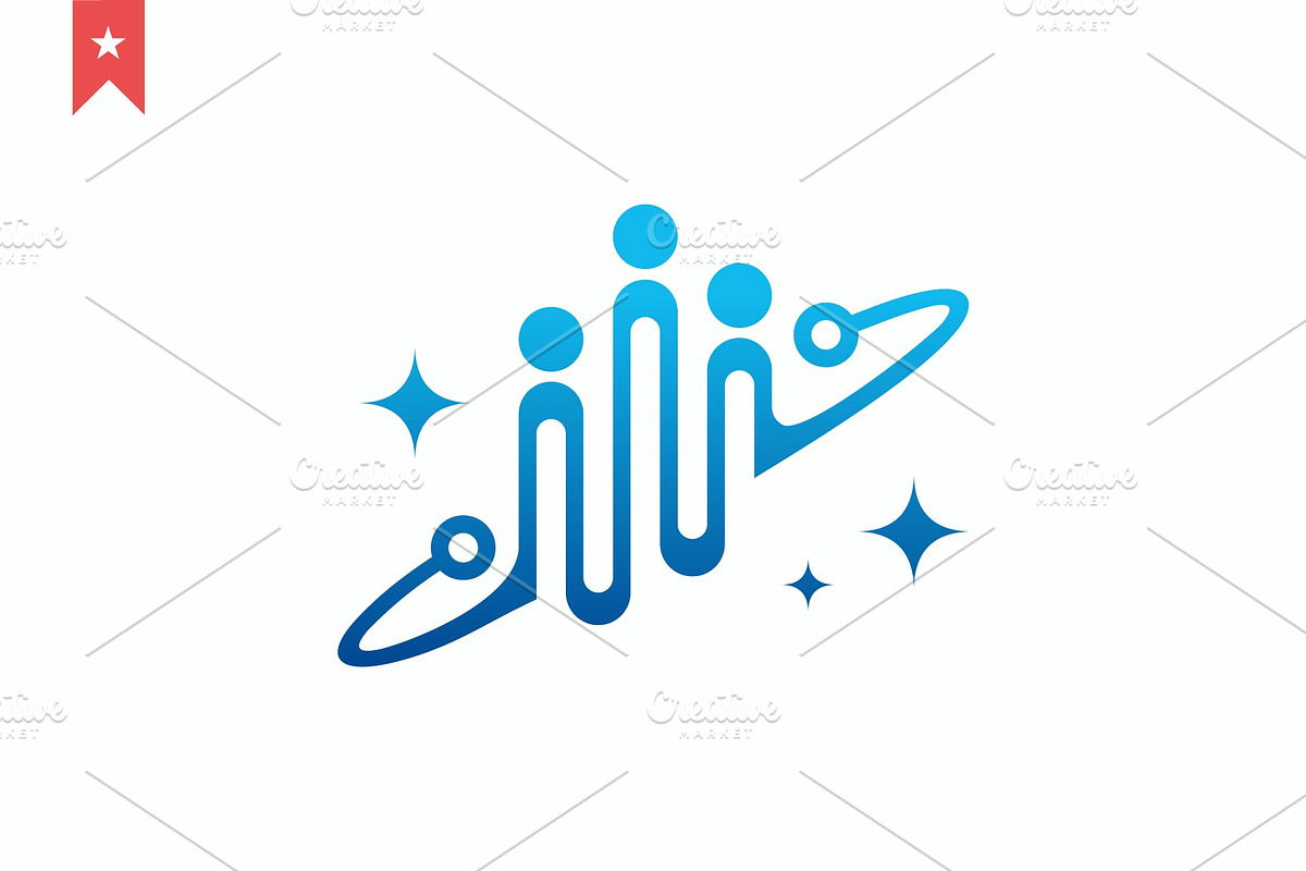 Health people logo designs concept, a Branding & Logo Template by Lucky Creative (Photo 1 of 4)