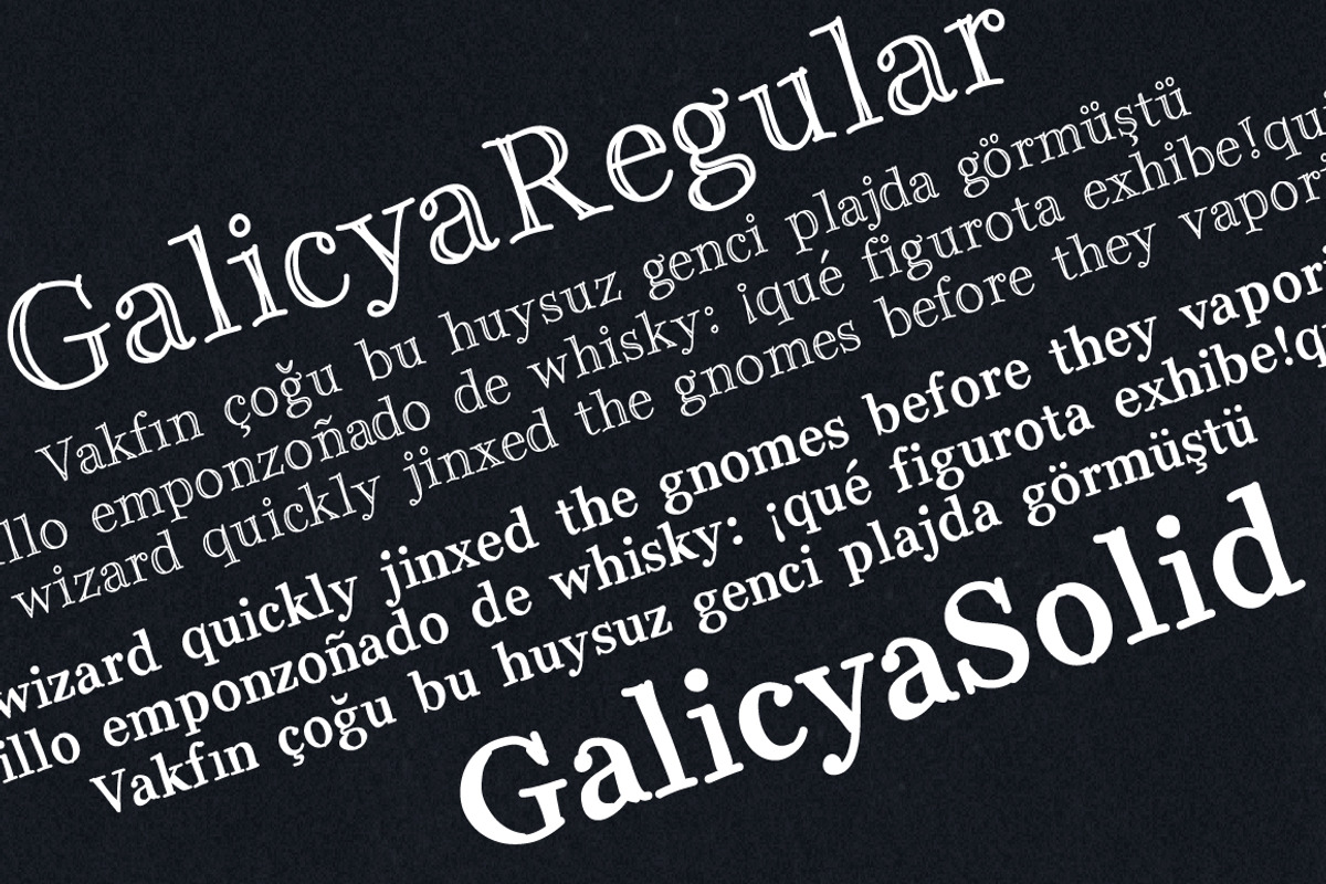 Galicya Regular plus bonus preview 2