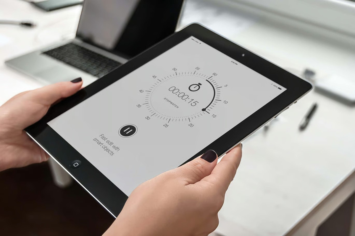 Tablet Mock-up, a Device Mockup by zippypixelstudio (Photo 13 of 16)