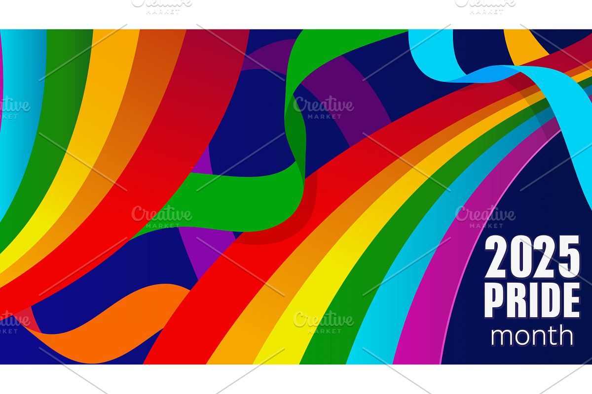 Pride Month Design Concept, an Illustration by JeanBet
