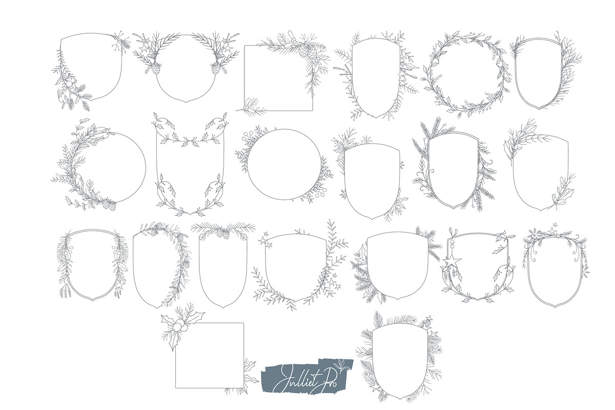 Winter Wedding, a Decorative Illustration by JuDesign (Photo 2 of 5)