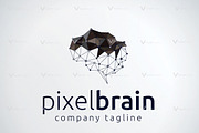 Pixel Brain Logo, a Branding & Logo Template by vectorlogo (Thumbnail 3 of 3)