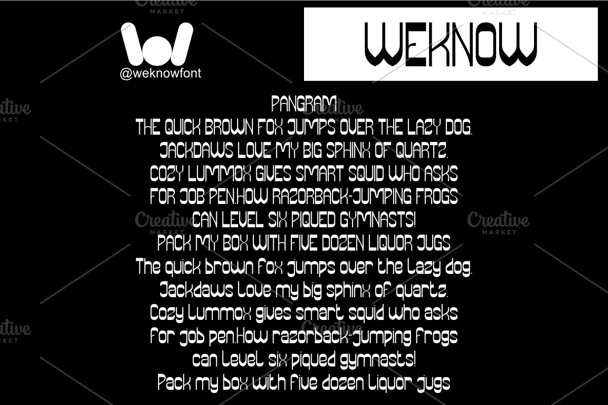 Super Easy font, a Sans Serif Font by weknow (Photo 6 of 8)