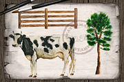 Farm Fresh Milk Illustration, an Animal Illustration by DioFlow (Thumbnail 6 of 6)