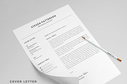Resume / CV Template | Canva & Word, a Resume Template by CreativeZoom (Thumbnail 4 of 8)