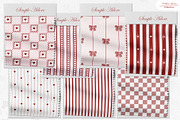 Simple Adore - Seamless Patterns, a Pattern Graphic by InaCorart (Thumbnail 5 of 9)