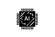 AI Processor Chip Icon Set, a Graphic by hafijul (Thumbnail 4 of 12)