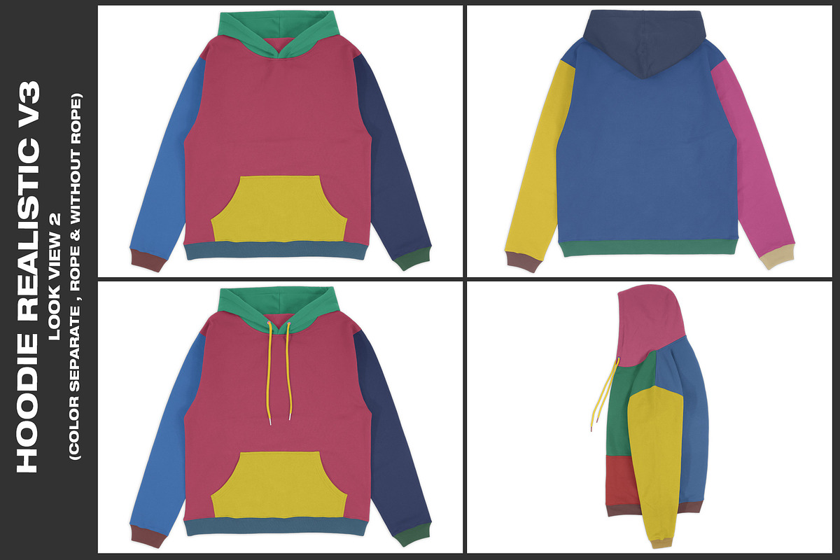 Hoodie Realistic V3 - Mockup, a Hoody Mockup by DaldSgh (Photo 9 of 19)